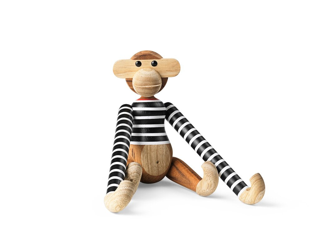 Kay Bojesen x Nørgaard abe, stor - sort/hvid